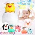 thumbnail image 1 of Juguete de baño para bebé, pato amarillo, lluvia, agua rociada, huevos, ducha de agua para baño de niños y bebés, huevos de dinosaurio para niños y niñas, 1 of 5