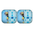 thumbnail image 7 of Haiem Prague Ratter Dog In Bathtub Windshield Sun Shade: Universal Foldable 2-Piece Car Front Window Sunshade - Blocks Uv Rays, And Reduces Heat,Essential Car Accessory Small, 7 of 7