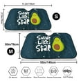 thumbnail image 3 of Picia Avocado in Space1 Curved Windshield Sunshade Accordion Folding Style Auto Shade for Car Truck SUV Van Blocks UV Ray Sun Visor Protector -Small, 3 of 7