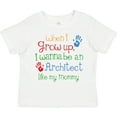thumbnail image 3 of Inktastic Architect Like Mommy Boys or Girls Toddler T-Shirt, 3 of 5