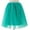 C-Green490, variant on Womens Skirts Petticoat Tutu Tulle Mediun Length Puffy Skirt Elastic Waist Ballet Mesh Ball Gown Comfort Skirt