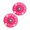 Pink, variant on Wofarmy 80mm Scooter Wheels with Led Design for Bright Visibility 2Pcs Replacement Set for Inline Skates and Roller Skates Black