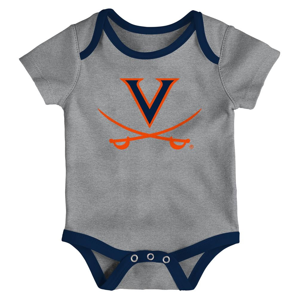 Outerstuff University of Virginia Cavaliers Infant Creeper Set Lil Tailgater 3 Pack