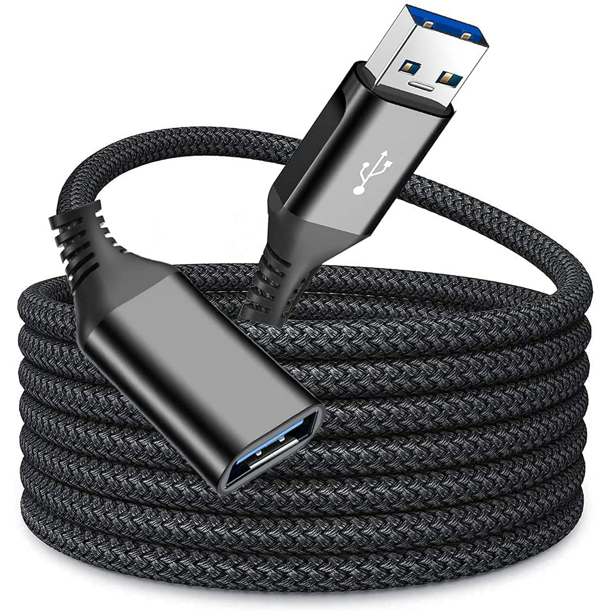 USB 3.1 Extension Cable 10ft, Sweguard Upgraded A Male to Female USB 3.1 Extender Cord Braided Supports High | Walmart Canada