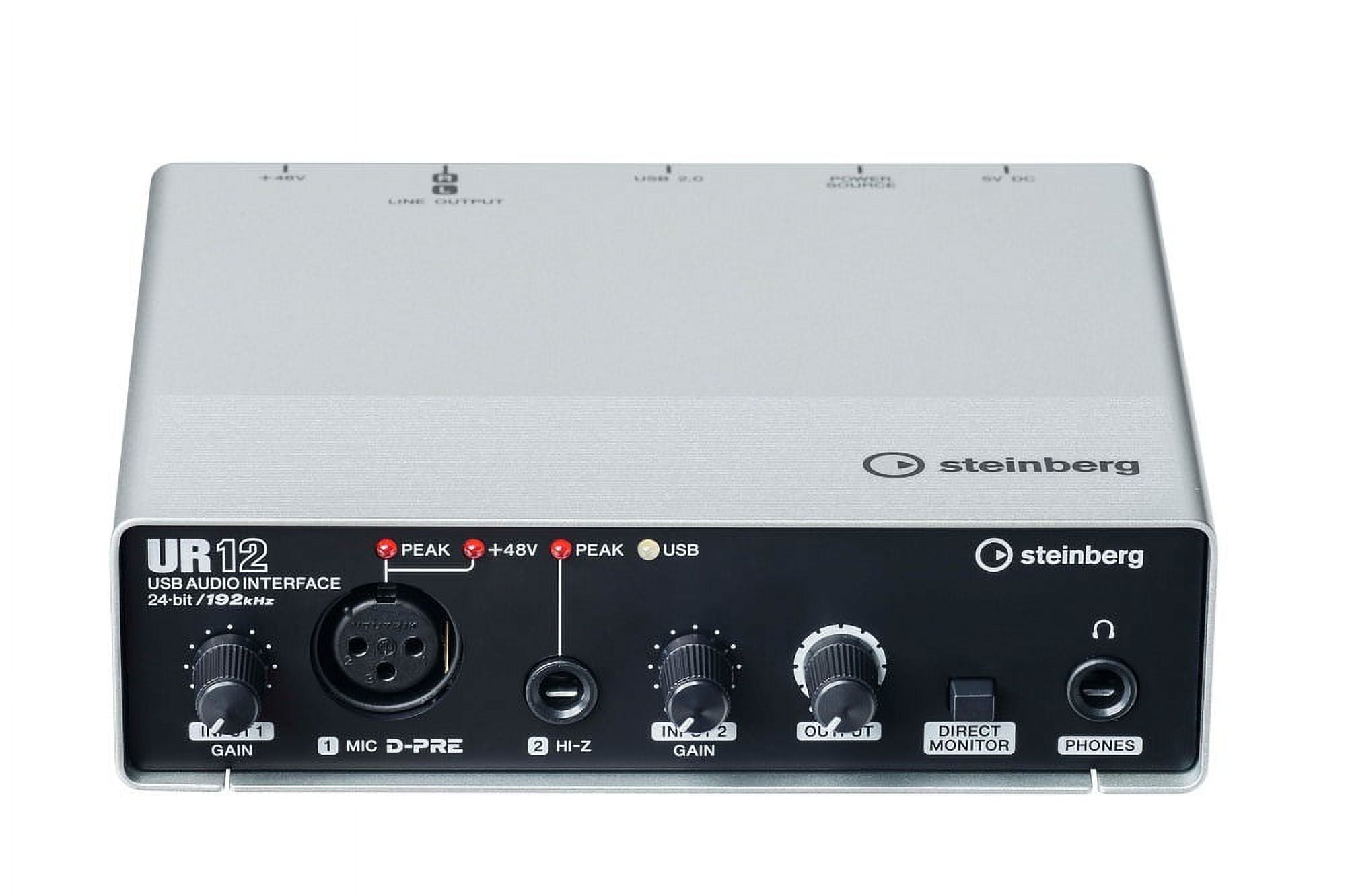 Steinberg　UR12 Amazon.com: Yamaha Steinberg UR12 USB Audio Interface, small