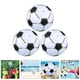 thumbnail image 1 of KAKOWELY 2 balones inflables de fútbol de 16 pulgadas para playa, piscina, fiesta, juegos deportivos (el color puede variar)., 1 of 4