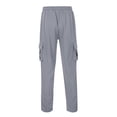thumbnail image 3 of WEAIXIMIUNG Work Overalls Men Fr Men's Oversized Retro Pocket Drawstring Straight Tube Workwear Pants Casual Pants Jogging, 3 of 7