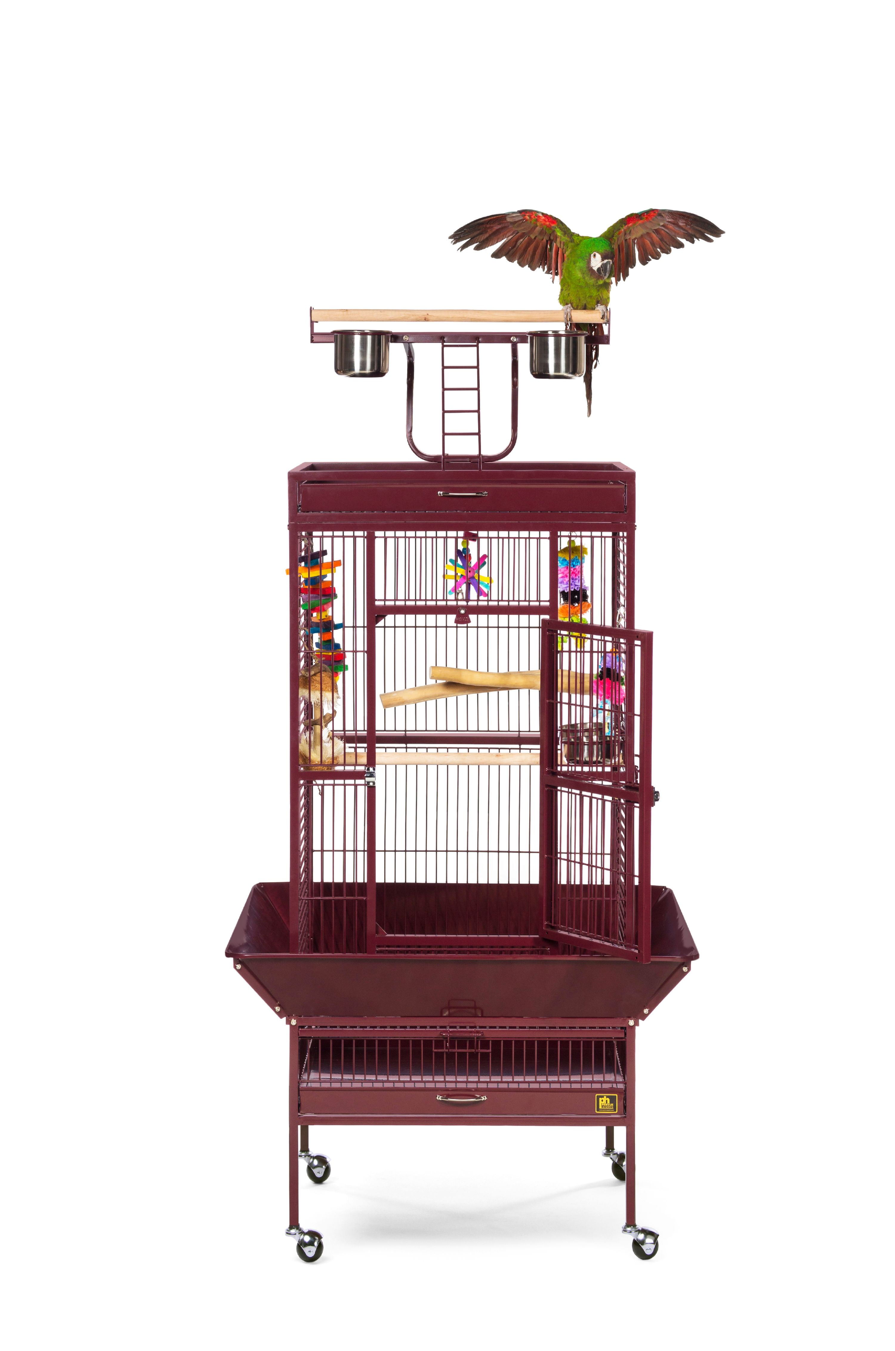 Prevue Select Wrought Iron Parrot Bird Cage 24x20x60 Garnet Red   35b46a56 4ccf 4258 9ba0 E11ef3583d64 3.b9582ab79ecc8f4d1d8349dc14074425 