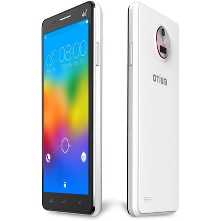 Otium Z4 4G Smart Phone 5.0 Inch IPS Screen Android 4.4.2 MTK6582 + MTK6290 Quad Core 1.3GHz RAM 1GB ROM 8GB FDD-LTE & WCDMA & GSM Support OTG Function (White)
