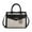 Black Combo, variant on Alyssa Vegan Leather Women's Multi Pocket Satchel Handbag by Mia K. - Black