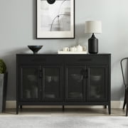 Crosley Furniture Milo Modern Sideboard Buffet Cabinet with Storage Cabinets and Drawers, Kitchen, Dining