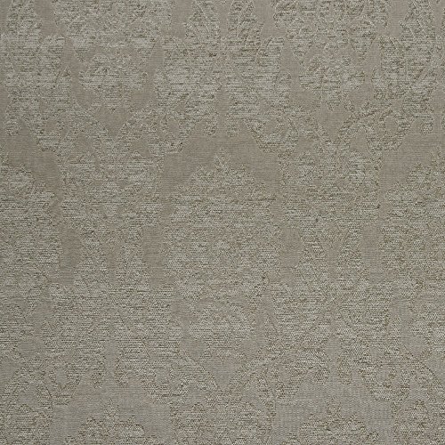 ELLE DECOR Bianca Room Darkening Blackout Back Tab Rod Pocket Curtain Panel Pair, 54x96, Champagne, Set of 2
