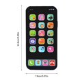 thumbnail image 1 of Children Simulation Phone Baby Musical Early Educational Toys Learning Cellphone with Light Sound Mobile Model Vocal Toy black, 1 of 6