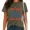 A-Green, variant on UNISHE Women Tired Moms Book Lover Print T-Shirts Readers Club Graphic Tees Washed Vintage Casual Tops Purple, S