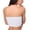 White, variant on Women's Strapless Bra Push Up Lace Plunge Wireless Padded Support Strapless Lace Bra with Lift Multiway Strapless Bra