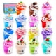 thumbnail image 1 of Paquete de 15 unidades de mantequilla bicolor Slime Kit Haixforu para niños de 6 a 12 años, 1 of 7