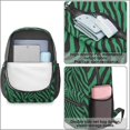 thumbnail image 5 of 17 Inch Lightweight Backpack,PVC Waterproof Oxford Fabric, Ergonomically Designed, with Large Capacity, Leopard Animal Print, 5 of 5