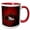 Red/White, variant on 3drose, Wonderful White Squirrel, 11oz Mug