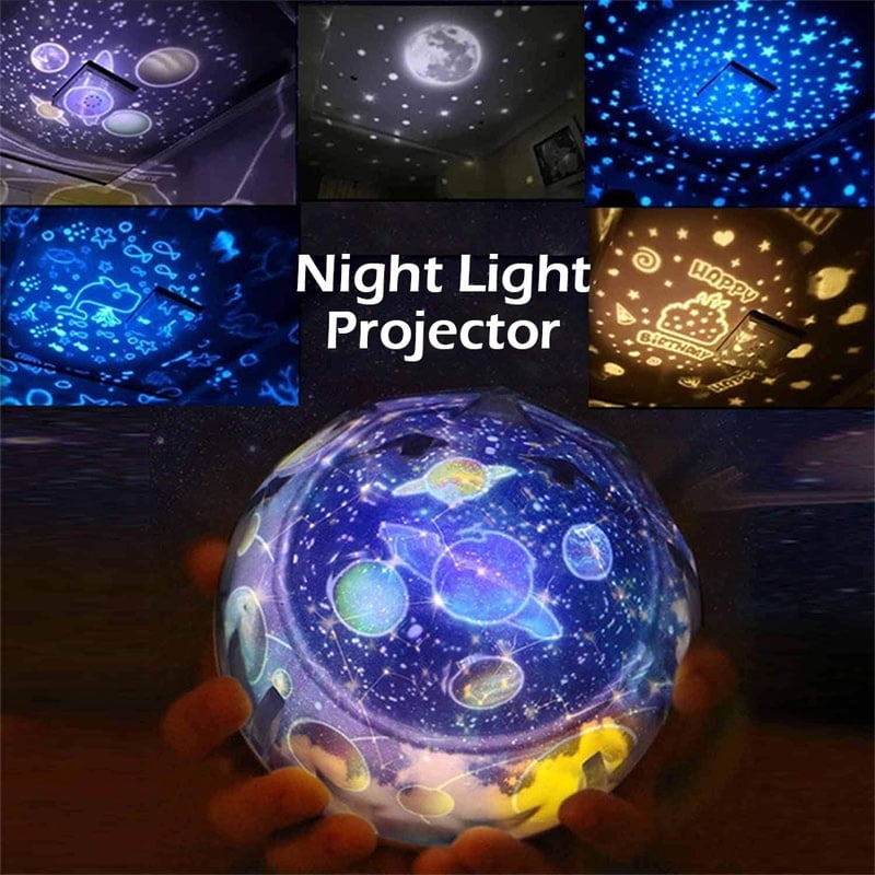 1Pc Galaxy Lamp LED Night Light Star Master Starry Sky Projector Color