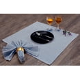 thumbnail image 3 of Native Fab Reusable Houndstooth Cloth Napkin 18x18 Cotton Set of 12 - Ink Blue, 3 of 7
