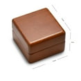 thumbnail image 5 of Solid Wood Wedding Ring Box Square Wood Ring Box For Ring Necklace Bracelet Storage Boxes Jewelry Boxs, 5 of 8