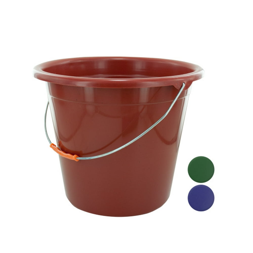 Plastic Bucket With Handle, 8 Count