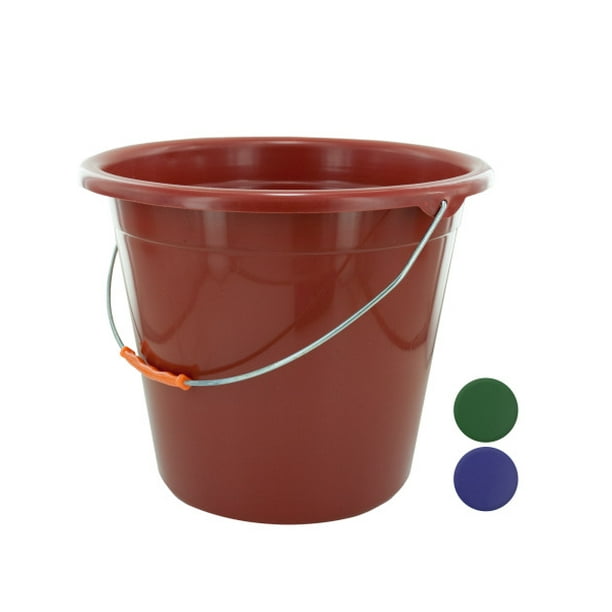 Plastic Bucket With Handle, 8 Count