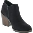 thumbnail image 7 of Soda Women's Closed Toe Zipper Block Stacked Chunky Heel Ankle Bootie, 7 of 7