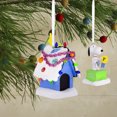 thumbnail image 6 of Hallmark Peanuts Snoopy and Holiday Doghouse Christmas Ornaments, 2, 0.07lbs, 6 of 7