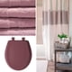 thumbnail image 3 of Asiento de Inodoro Bemis Clásico Colores Abatible Lento Elíptico Frambuesa, 3 of 6