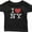 Black, variant on Baby Tee Infant T-Shirt Officially Licensed Pink, 6M