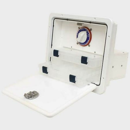 Jet Technologies Boat Tackle Box 11863-100 | W/ Battery Switch (STBD)