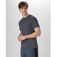 thumbnail image 4 of Hanes X-Temp Unisex Short Sleeve Crewneck T-Shirt, 2-Pack Charcoal Heather M, 4 of 7