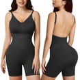 thumbnail image 2 of GHSOHS Plus Size Tummy Control Shapewear Bodysuits for Women Backless Seamless Full Body Shaping Sleeveless Jumpsuit Vest Leotards, 2 of 8