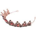thumbnail image 4 of Milisten 1 Pce Couronne Vintage Grande Luxe Classique Diadème pour Cheveux pour Femme (Rouge), 4 of 6
