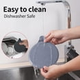 thumbnail image 6 of 2 pack Silicone Bathtub Stopper, 6" Extra Large Sink Plug, Universal Shower Drain Tub Stopper for Kitchen Sink Bathroom, 6 of 7