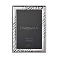 thumbnail image 3 of Widdop Impressions Made In Italy Wood Textured Wave Photo Frame, 3 of 3