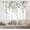 04 Eucalyptus Leaves Wood, variant on Sunflower Country Kitchen Curtains Rod Pocket Rustic Yellow Floral Farmhouse Small Cafe Tier Curtains Vintage Wood Barn Retro Window Treatment Drapes Home Decor(27.5W X 39L Inch 2 Panels)