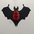 thumbnail image 5 of Halloween Decoration Indoor Outdoor Clearance Under $5.00!Halloween Honeycomb Bats Hanging Ornaments Paper Bats Pendant Decor Spooky Party Ceiling Hangings Indoor Outdoor Halloween Venue Decoration, 5 of 5