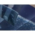 thumbnail image 4 of Ambesonne Zodiac Quilted Bedspread Set 3 Pcs, Aquarius Lady with Pail, King Size, Blue Dark Blue, 4 of 5