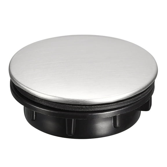 Sink Tap Hole Cover Brushed Stainless Steel, Faucet Hole Cover 1 Packs (1 to 1.2 Inch in Diameter)