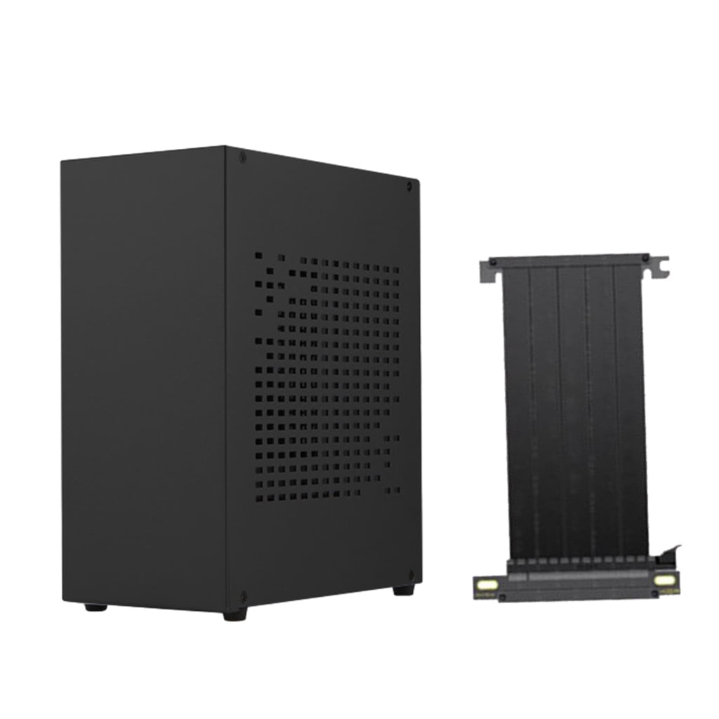 CIYISON Aluminum Mini ITX Chassis for Desktop PC Case Support Graphics Card RTX2070