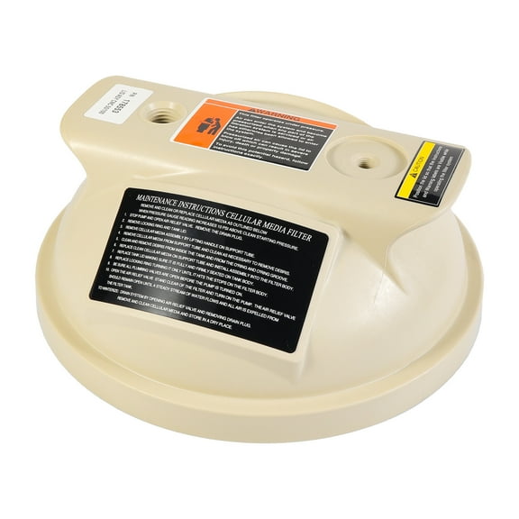 Pool filter lid Almond for Clean & Clear Pool & Spa Cartridge Filter 178553
