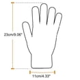 thumbnail image 3 of Elainilye Fashion Winter Knit Gloves for Men Women Winter Gloves With Fleece Lining Touchscreen Gloves Warm Thick Knitted Gloves,Blue, 3 of 4