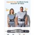 thumbnail image 5 of Morfone Cordless Heating Pad Belt for Lower Back Support, Red Light Belt for Body, 660nm & 850nm Infrared Light Lumbar Back Wrap, Gift for Women Men Mom Dad, 5 of 10
