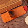 thumbnail image 3 of Cartera de hombre corta de moda personalizada con dólares, cartera para hombre con hebilla doble, cartera multitarjeta, bolso plateado, 3 of 4