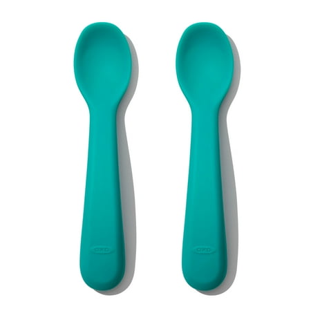 UPC: 0719812945057 | OXO Tot Silicone Spoon – 2 Pack – Teal