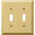 thumbnail image 1 of Placa de pared Westek Century de latón pulido, 2 elementos, acero, 1 of 2