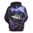 thumbnail image 3 of Dead by Daylight DBD Unisex Sweatshirts Loose Pullover Sweater Hooded Hoodie 3D Printing Jacket Winter Fall Clothes M, 3 of 7