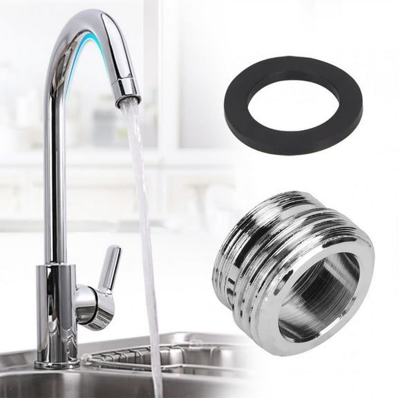 Tebru Kitchen Faucet Diverter Valve Adapter Kitchen Sink to Garden Hose Adapter Faucet Adapter for Sink